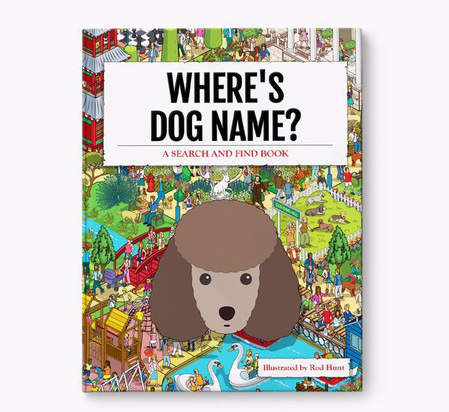 Personalised Where's {dogsName} Book